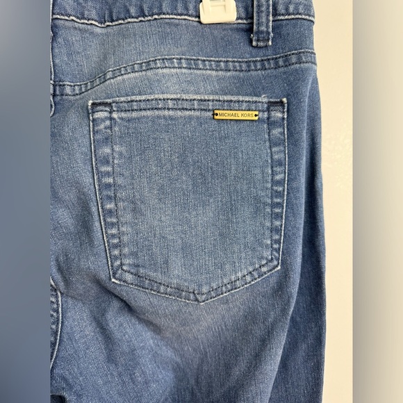 Michael Kors Women's Izzy Skinny Mid Rise Jeans Blue Denim NWT Size 6 - Picture 7 of 10